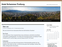Tablet Screenshot of hotel-schemmer.de